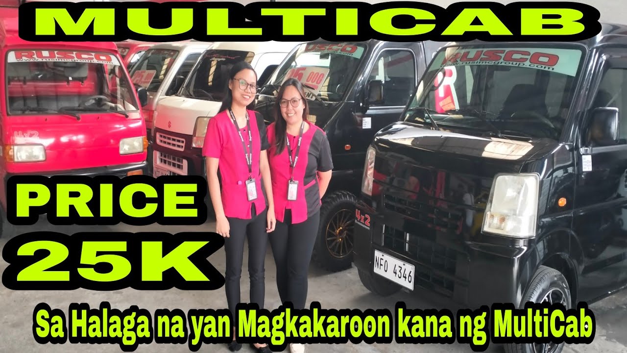 Magkano ang mga MULTICAB dito sa IMUS CAVITE / Nag Canvas tayo ng Prices sa mga MultiCab nila dito!