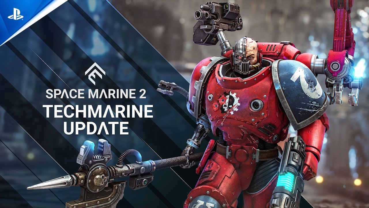 Warhammer 40,000: Space Marine 2 - Techmarine Update Trailer | PS5 Games