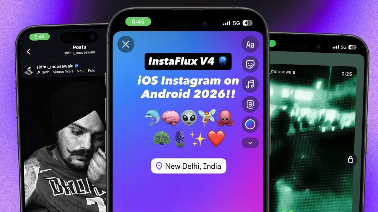 InstaFlux v4 &mdash; полностью обновленная версия Instagram для iOS | Жирный шрифт для iOS + 26 эмодзи ...