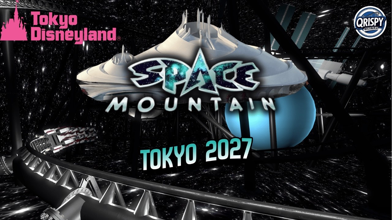 New Space Mountain Tokyo 2027 POV – Tokyo Disneyland Rebuild Concept Ride