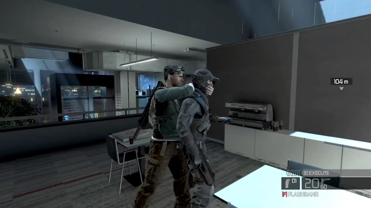 Third Echelon Realistic (NO DETECTION / NO Gadgets /NO Shooting /H2H Only) Splinter Cell Conviction