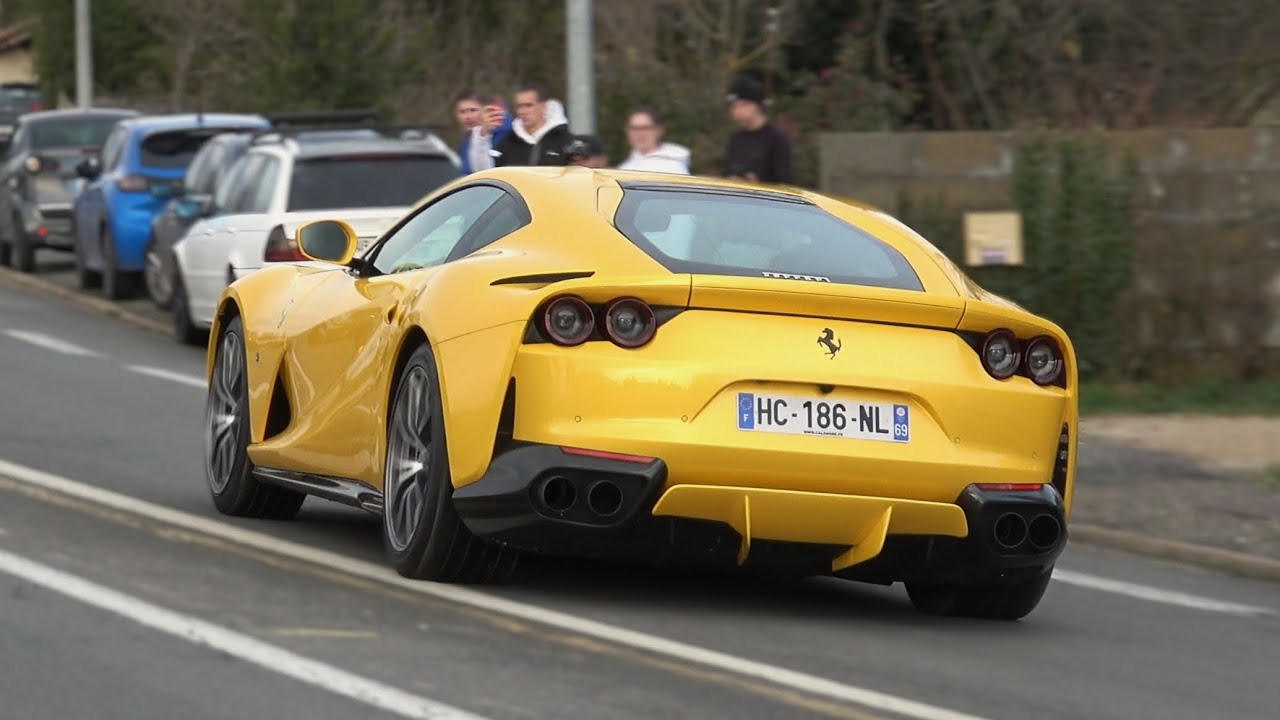 Supercars leaving the Carshow - Aventador S, 812 Superfast,  700HP GTR R35, M3 F80, GT3 RS...