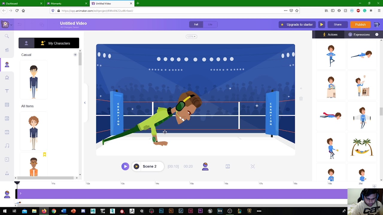 How to make Animations on Animaker