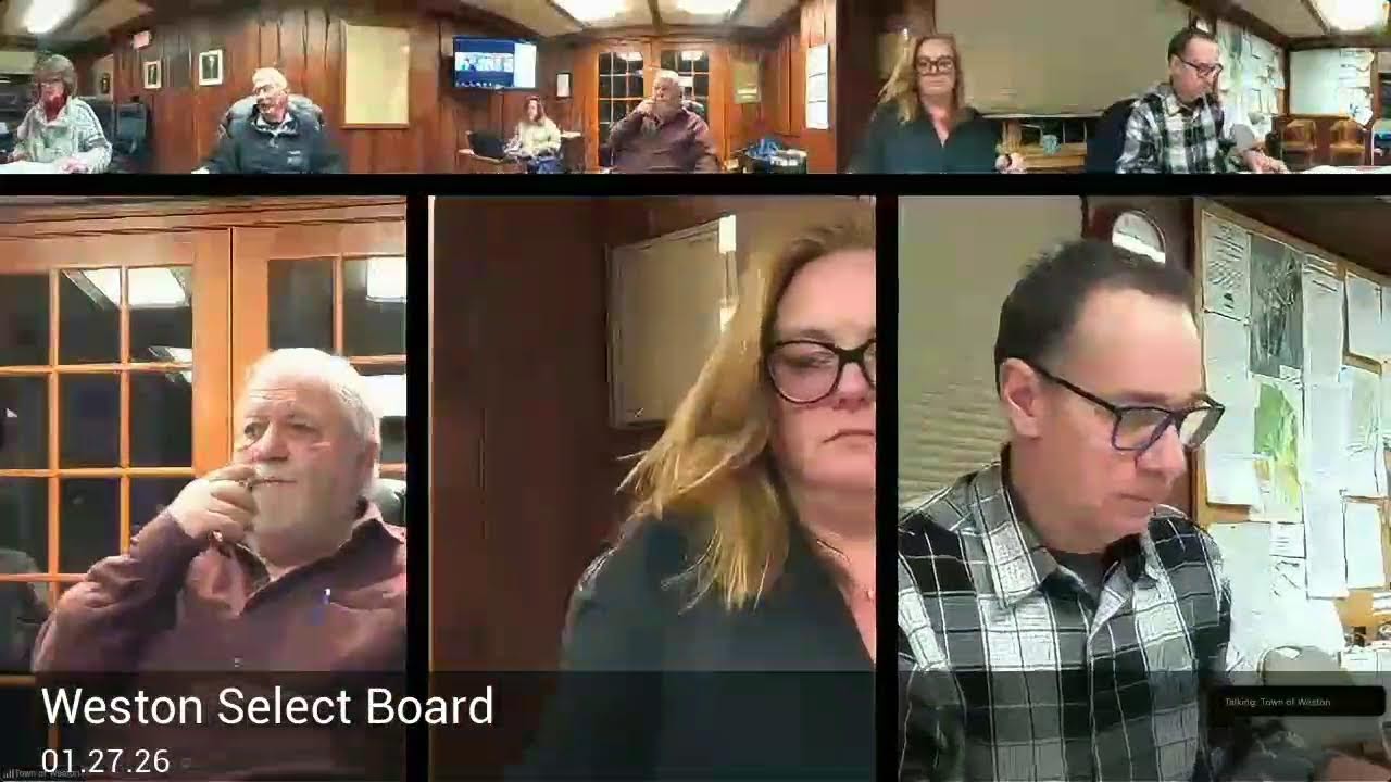 Weston Select Board 01.27.26