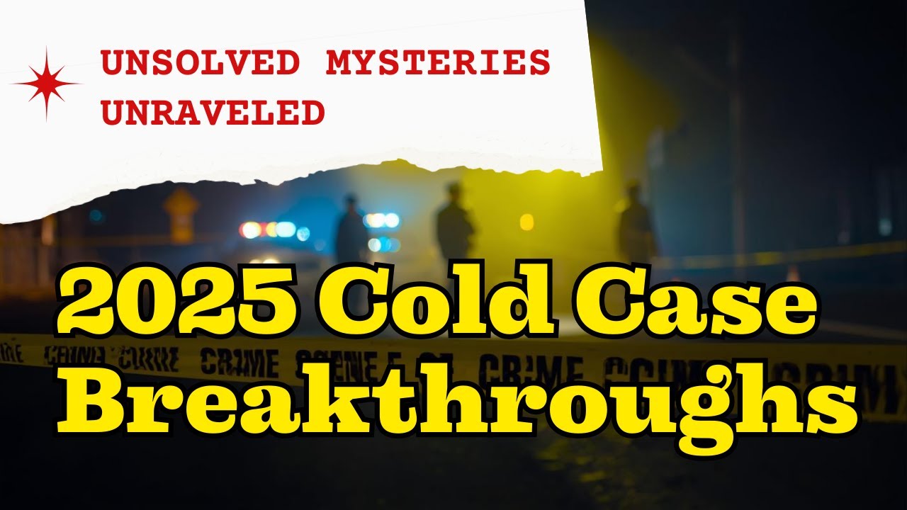 Top Cold Case Breakthroughs of 2025 | DNA Advances, Arrests & Long-Awaited Justice