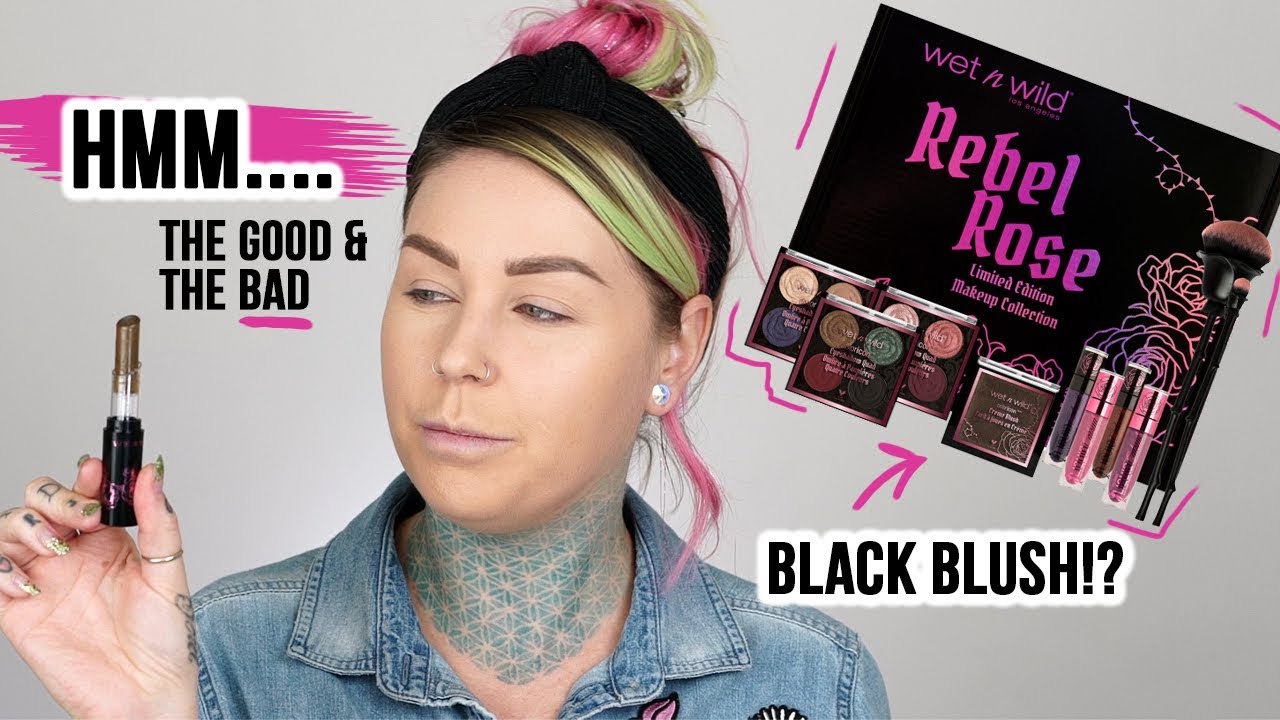 SIMPLE MAKEUP TUTORIAL USING WET N WILD REBEL ROSE COLLECTION