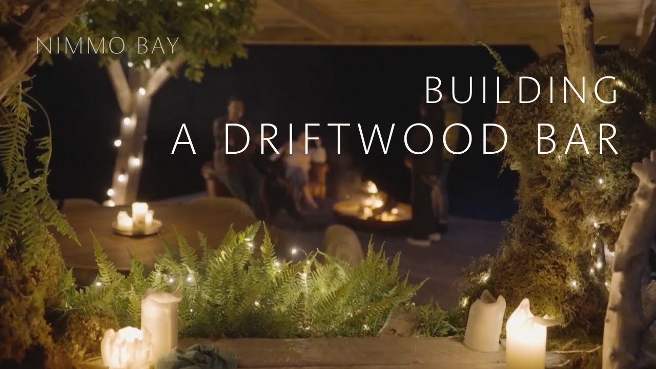 Building A Driftwood Bar at Nimmo Bay