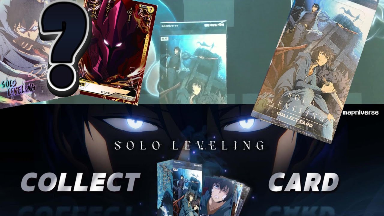 Solo Leveling TCG Mapniverse Collect Card
