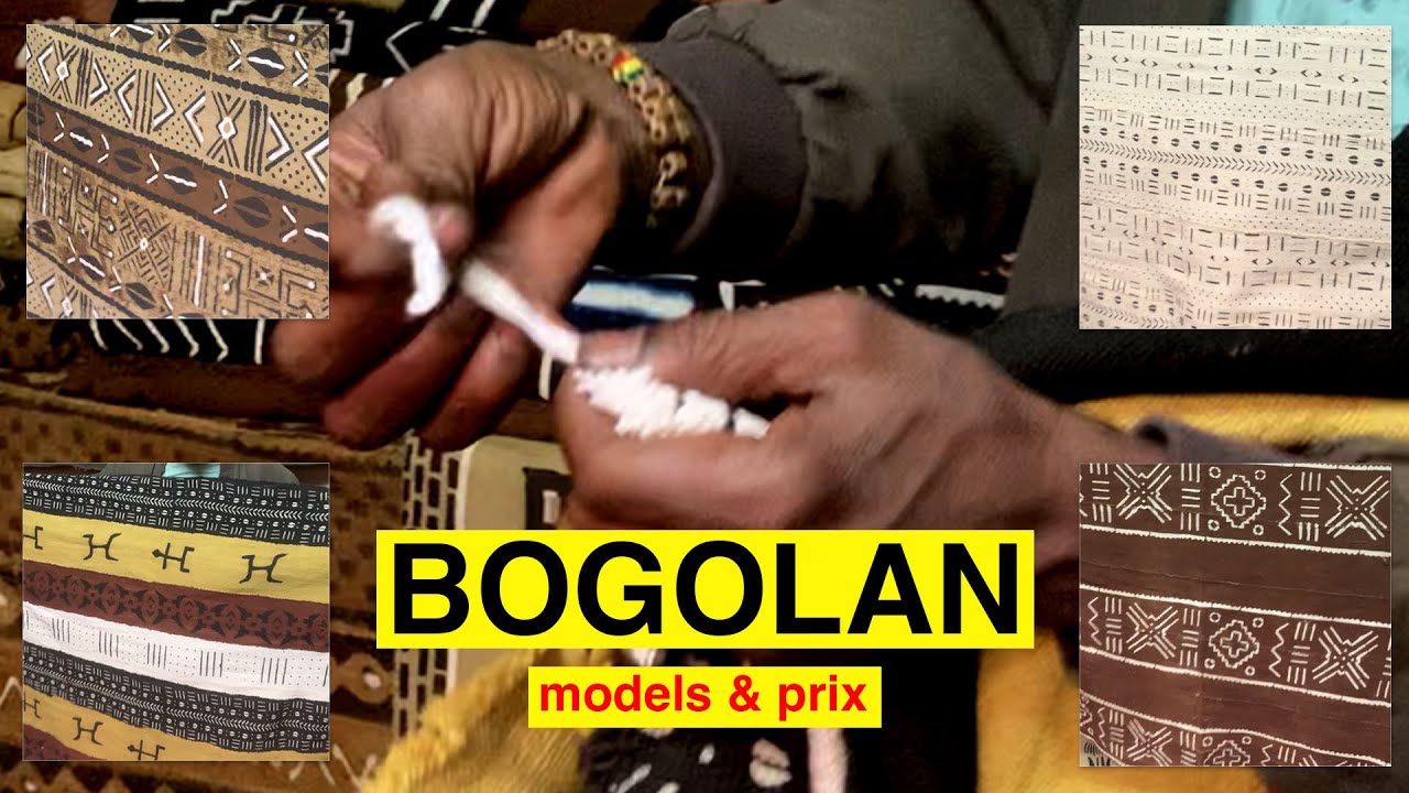 Le bogolan millennaire du Mali : Prix & Models - Marché artisanal de bamako.