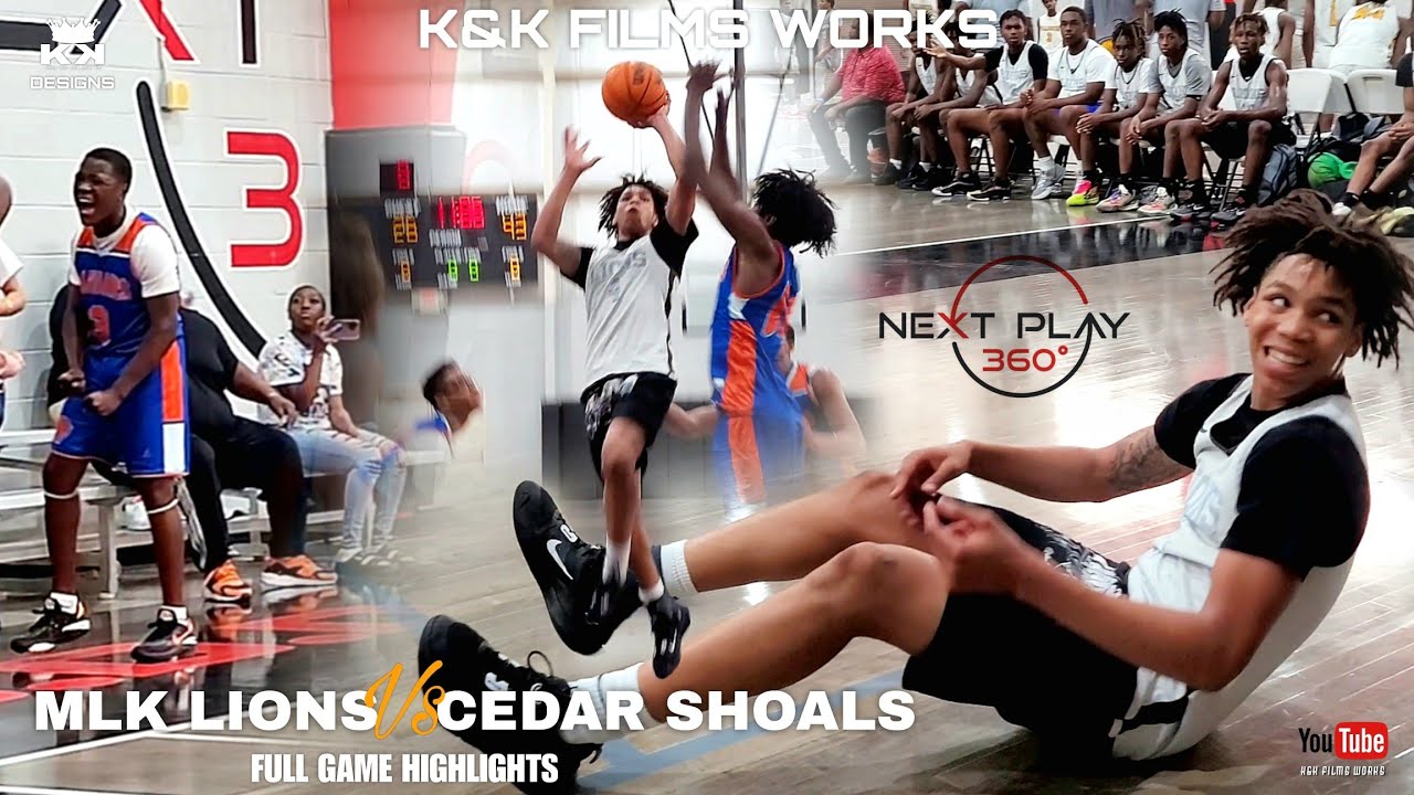 Next Play 360° MLK Lions vs Cedar Shoals | On The Radar Hoops x Southern Hoops Marietta GA [KKFW]