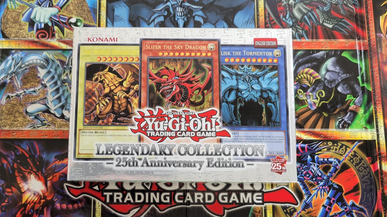Opening Yugioh Legendary Collection: 25th Anniversary Edition!