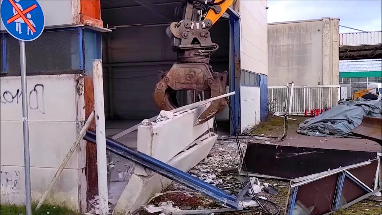 Abriss eines Getränkemarktes Hoffmann 🍺🏗️ (Teil 1 von 12)