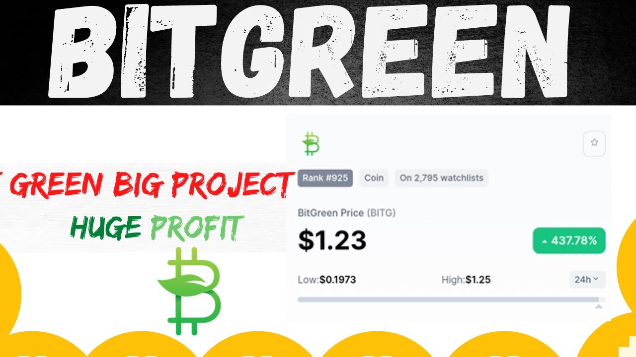 How to Buy BitGreen (BITG) 🔥 BitGreen (BITG) Overview - Markets,Charts,News, Discussion  👍 #UPDATE