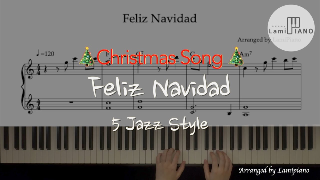 José Feliciano - Feliz Navidad / Piano Cover / Sheet Music