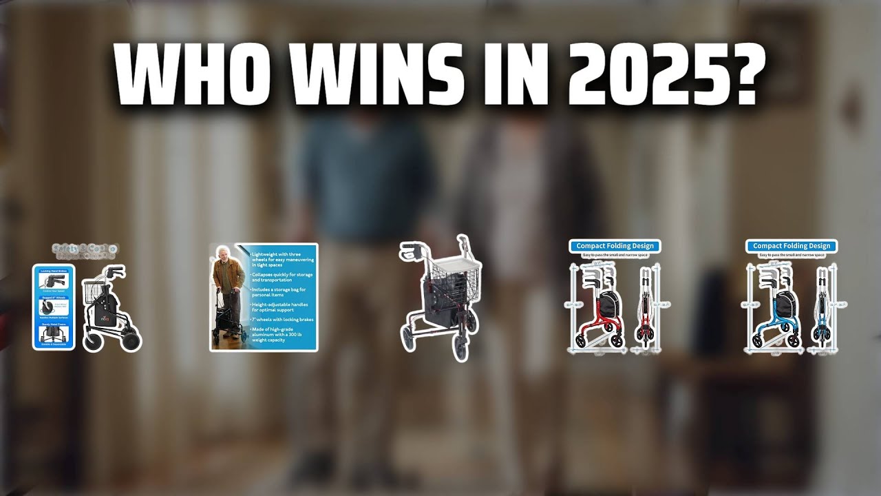 The Top 5 Best 3 Wheel Walkers in 2025 - Must Watch Before Buying!