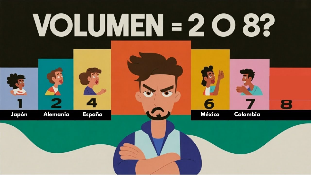 Diferencias Culturales: Volumen Público en 5 Países
