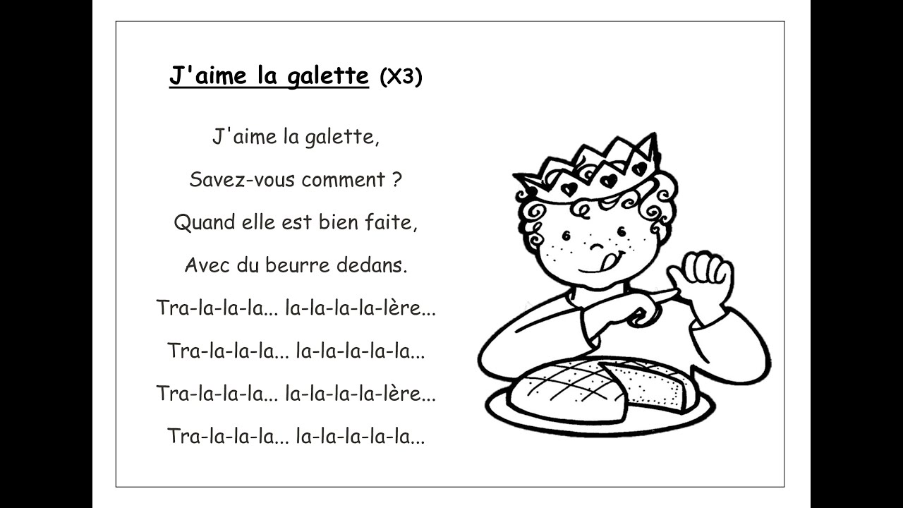 9 - J'AIME LA GALETTE - I LOVE THE GALETTE
