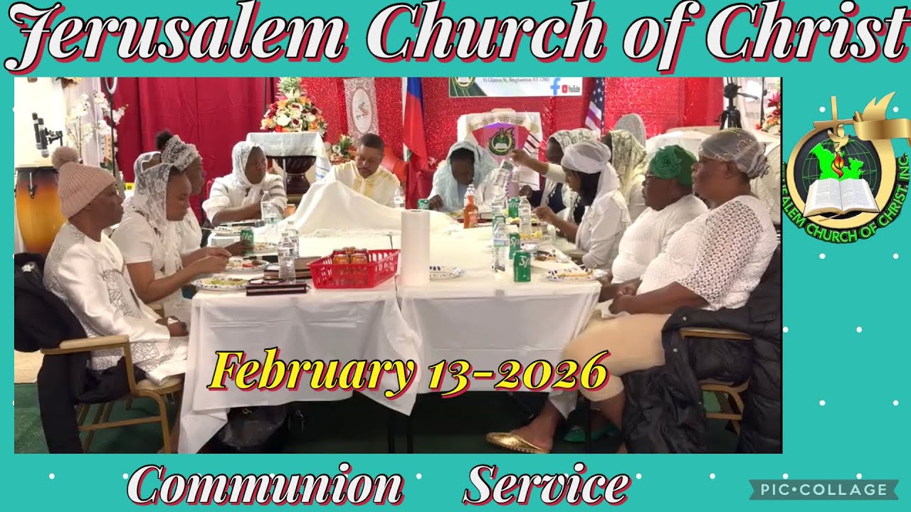 JERUSALEM CHURCH OF CHRIST.SERVICES is live!