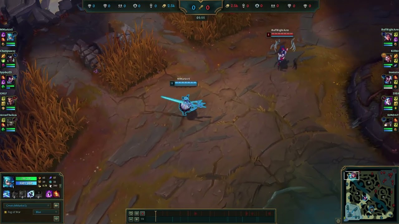 DEVASTATING GWEN COMBO GUIDE🧠🧠🧠✂️✂️✂️
