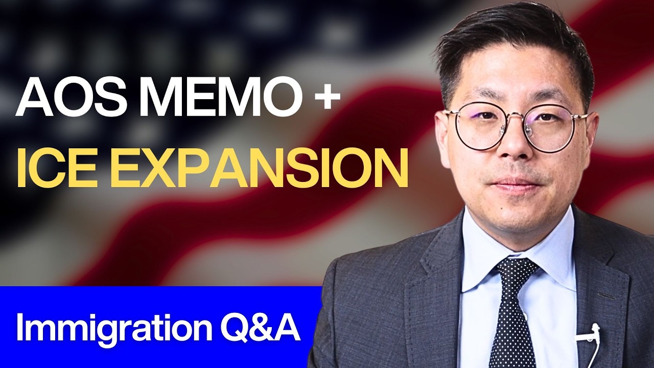 New Immigration Risks? ICE Expansion, AOS Memo & Live Q&A
