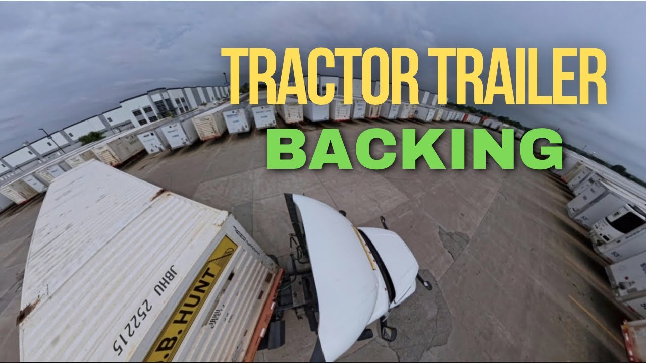 Backing Up A Tractor Trailer | CDL Training | How To | Driver Success