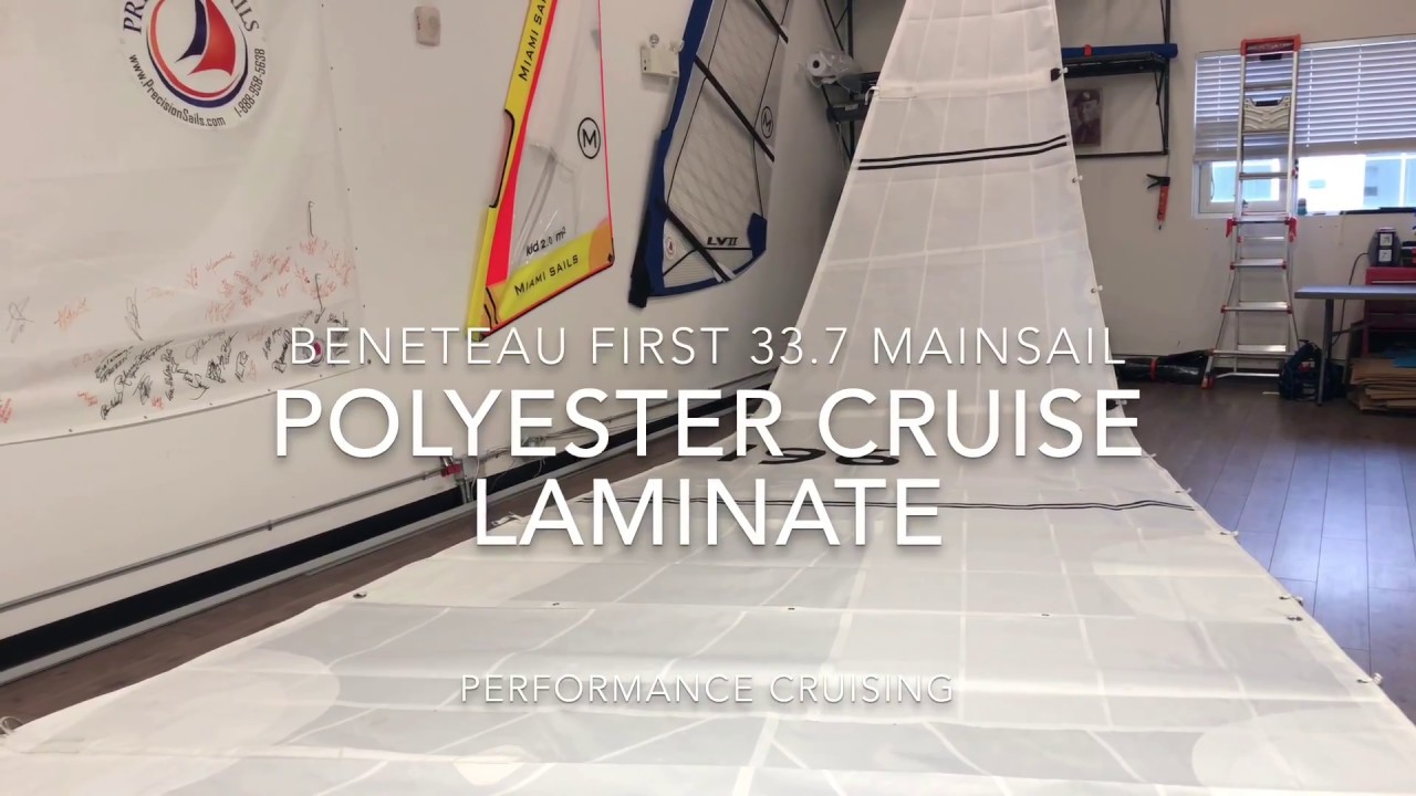 Beneteau First 33.7 Mainsail - Polyester Cruise Laminate