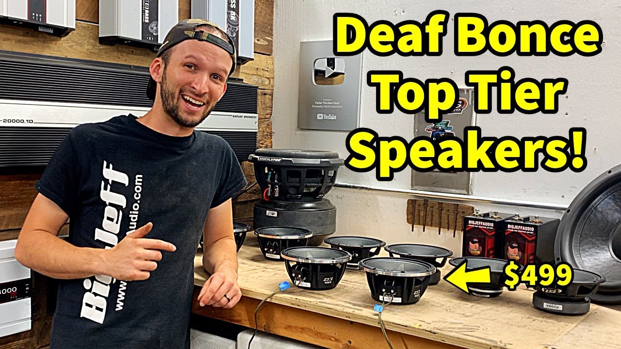First Look at the ALL NEW Deaf Bonce Sylvester and Arnold Speakers! Review