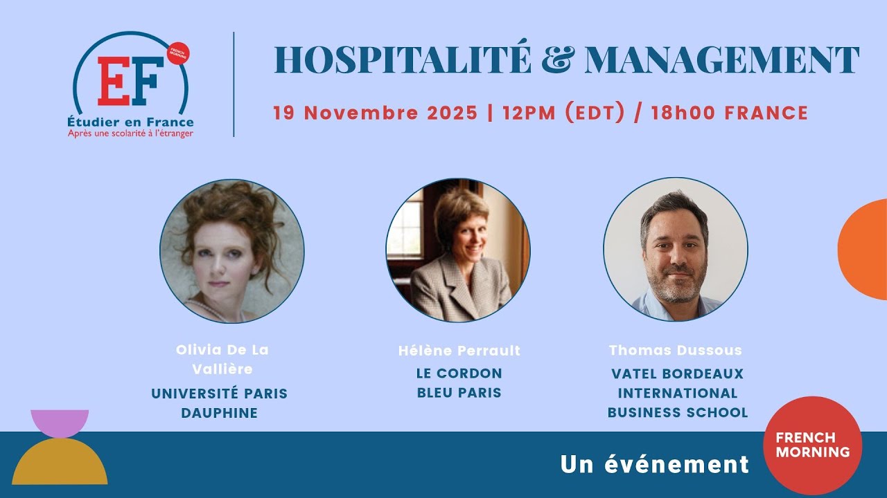 Hospitalité, gastronomie & management : des carrières internationales
