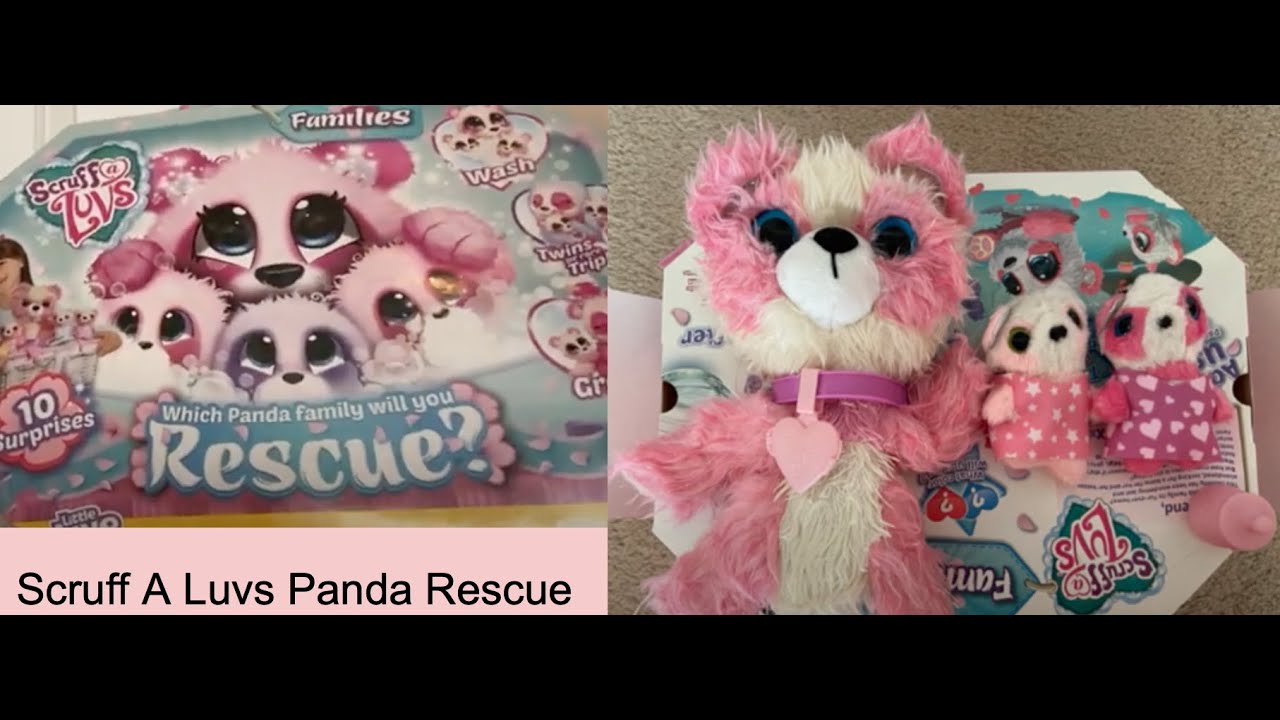 Scruff A Luvs Panda Family rescue!