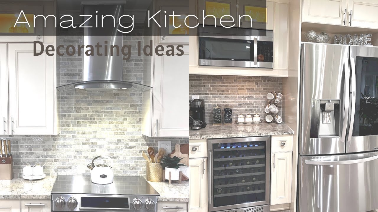 NEW!!! AMAZING KITCHEN DECORATING IDEAS WITH GOLD | DECORATE WITH ME | NITA’S HOME DECOR & LIFESTYLE