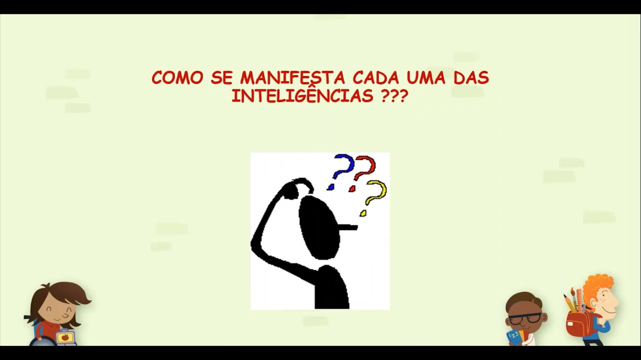 As inteligências múltiplas e a inteligência cinestésica