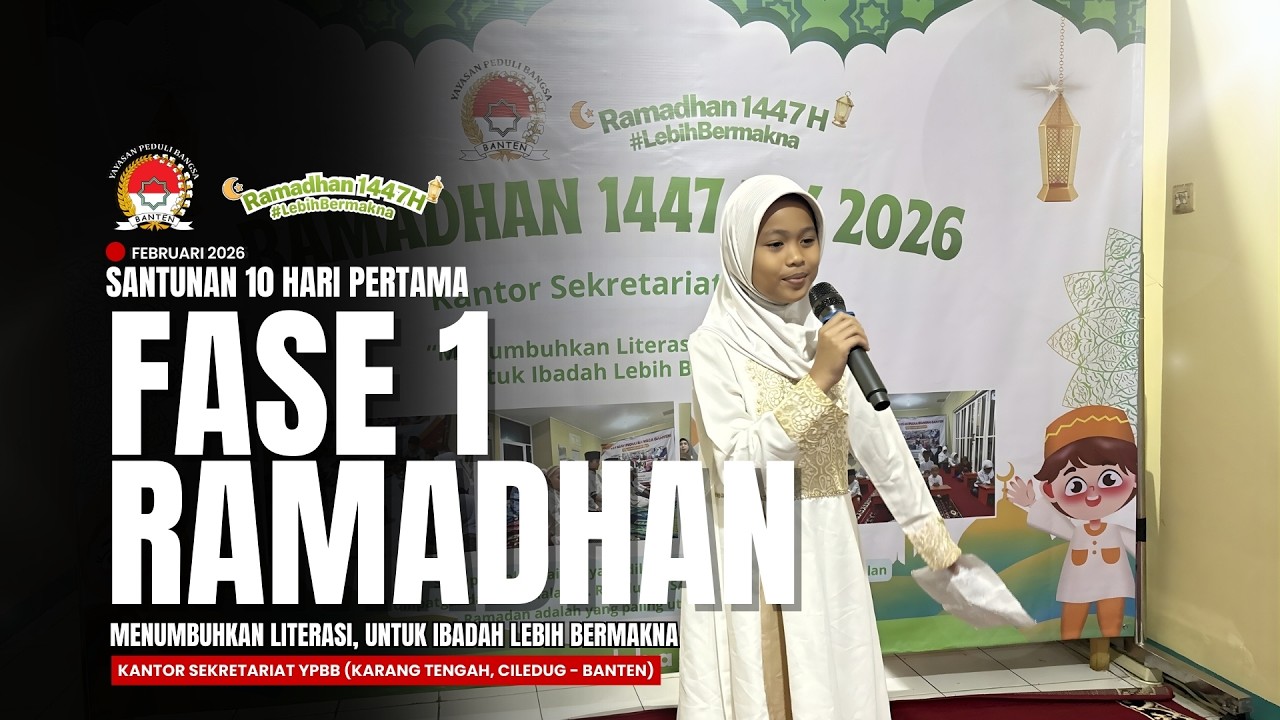 Santunan 10 Hari Pertama Ramadhan Fase-1 ( Rahmat ) // Ramadhan 1447 H
