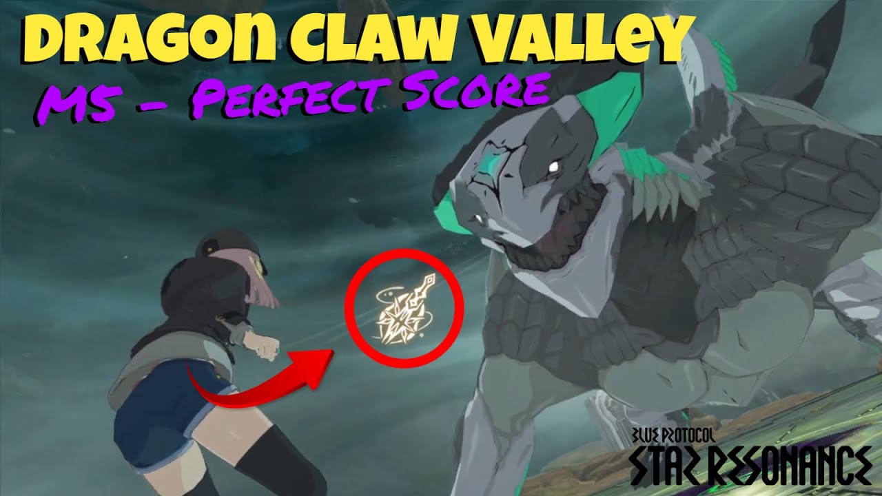 Dragon Claw Valley Master 5 (Score Perfeito 375) - Blue Protocol
