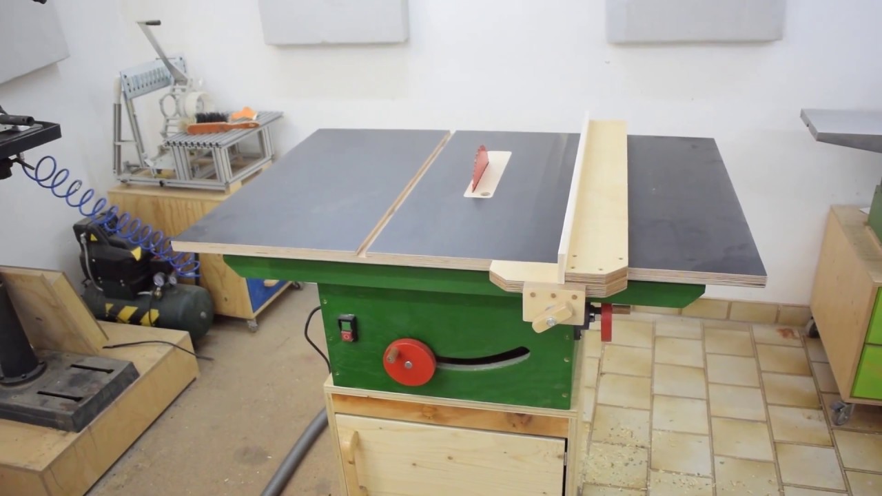 Tischkreissäge EIGENBAU??? / Wie gut ist eine selbstgebaute Tischkreissäge??