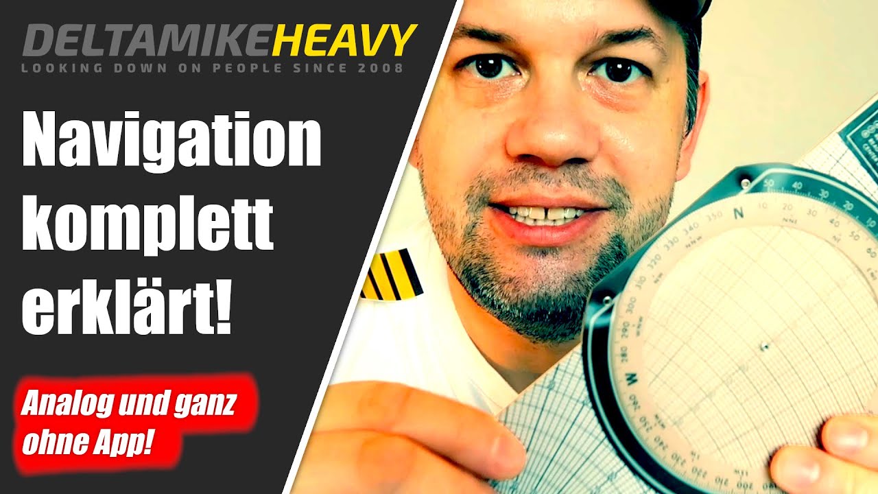 Navigation für UL-Piloten mit ICAO-Karte, Drehmeier und Navigation-Plotter - komplett erklärt!