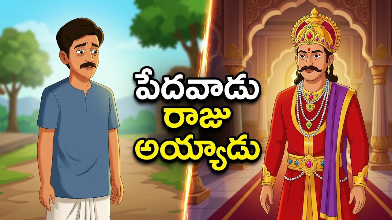 ఒక పేదవాడు రాజయ్యాడు | విధి ఆట | Telugu Moral Animated Story | Bhagya Rekha