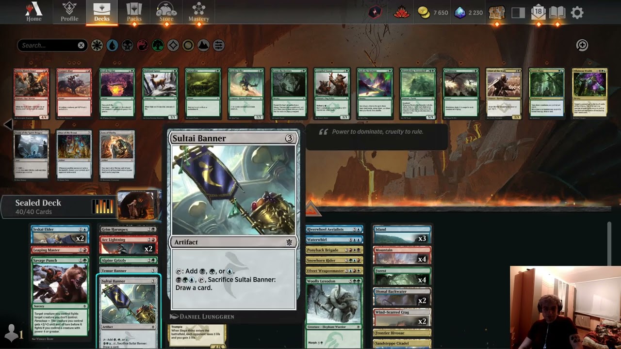 MTG Petr Sochurek Khans Limited Arena open day 1 recap