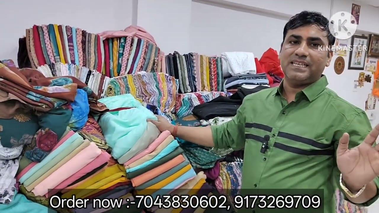 Cal me Avadh Rituraj Market near by Maharana Pratap chauk ke pass asha textile Surat shop num 4097