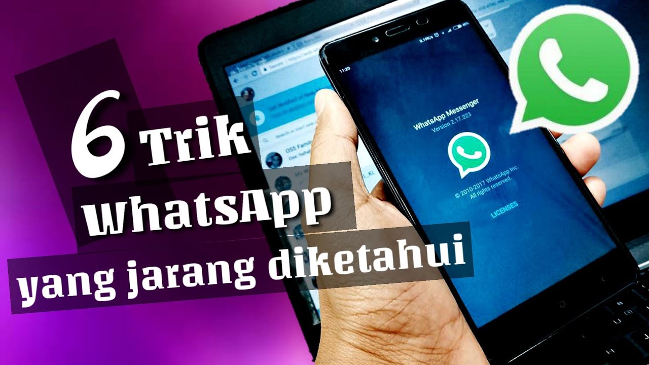 6 TRIK WhatsApp terbaru 2020 yang harus diketahui || Tutorial WhatsApp