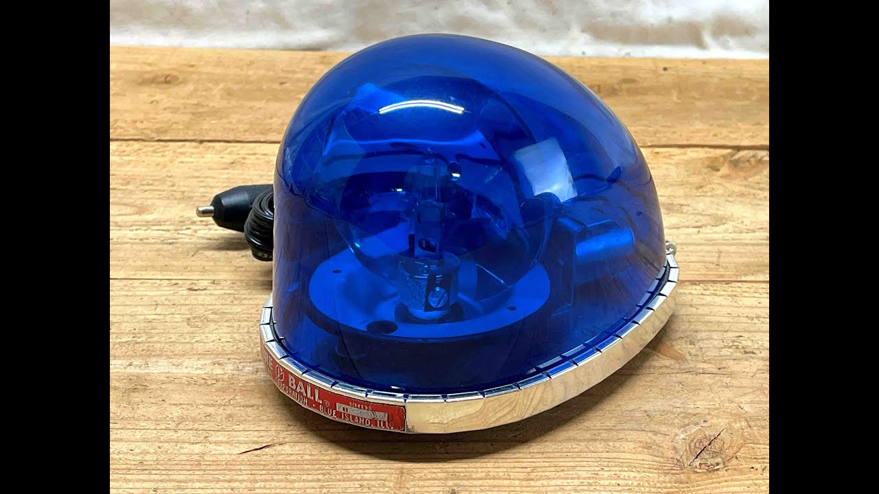 Federal Signal - Blue Fire Ball - FB-2 / 12v - SOLD - Lightbarparts.com