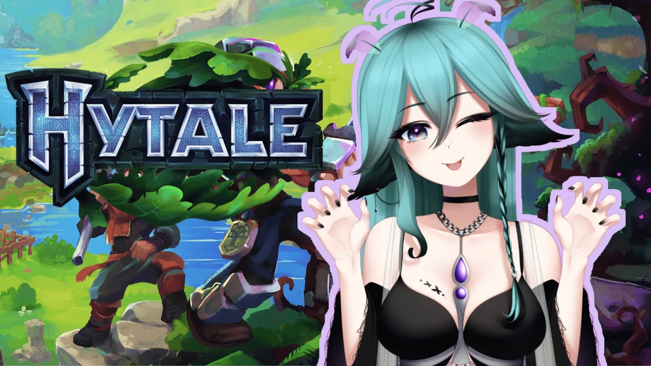 First time playing HYTALE!! :D / !lamp