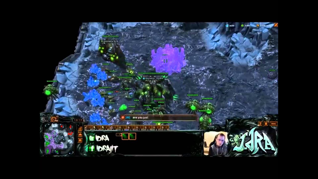 IdrA SC2 HOTS Stream Part 2/3