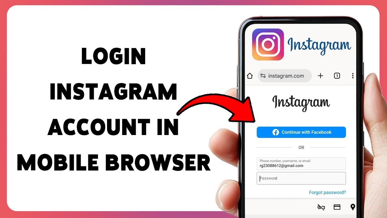 Как войти в аккаунт Instagram в мобильном браузере 2025 | Войти в Instagram без приложения