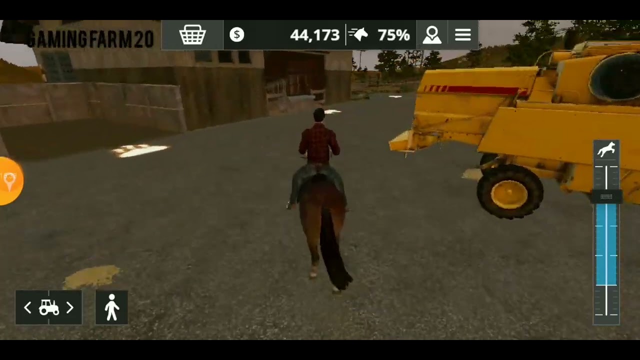 Fs20 Only Updated Tools Tractor🚜 008 Harvesting Wheat🌾 Farming Simulator 20#gf20 #farmingsimulator20