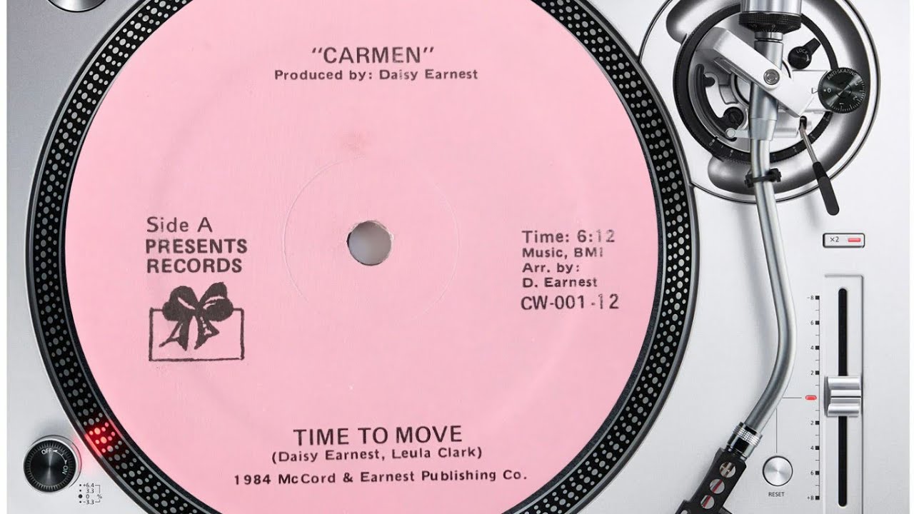 CARMEN - TIME TO MOVE #funk #oldschool #rare #soul #killer #boogie #80s #music #groove #disco