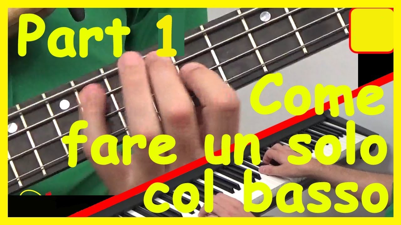 Come costruire un SOLO di BASSO sull'accordo più importante del mondo PARTE 1 (modo Lidio b7)