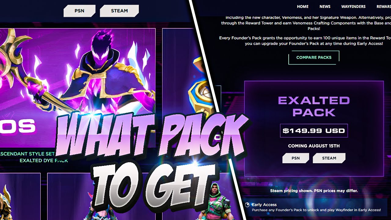 What FOUNDER'S PACK You Should Get In Wayfinder