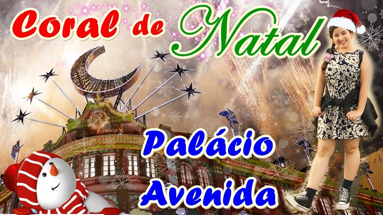 Coral de Natal no Palácio Avenida - Bradesco 2018 - Curitiba