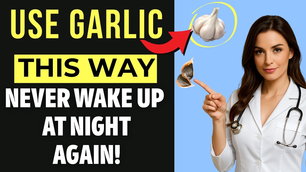 Seniors: Can’t Sleep Through the Night? Plain GARLIC helps—here’s how to use it