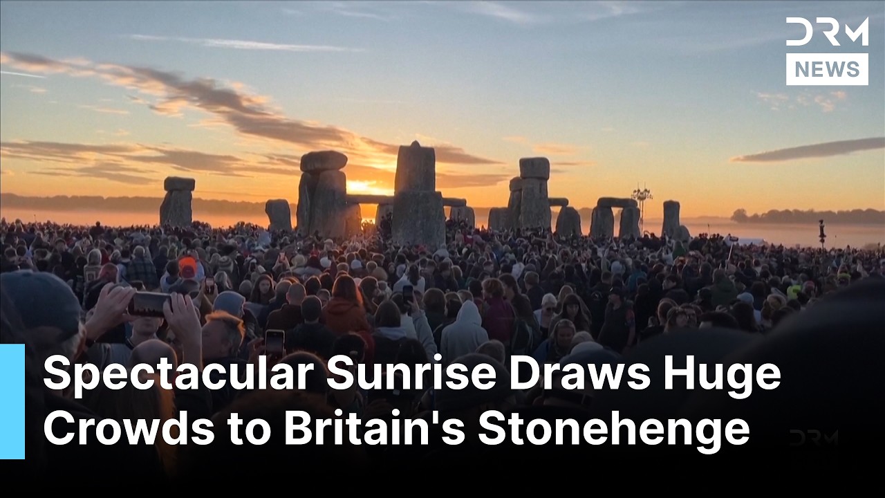 Thousands Gather at Stonehenge to Witness Magical Summer Solstice Sunrise | AL1G